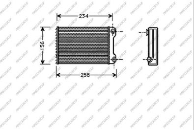 Prasco FT133H002 - Siltummainis, Salona apsilde www.autospares.lv