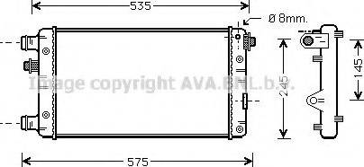 Prasco FT2239 - Radiators, Motora dzesēšanas sistēma www.autospares.lv