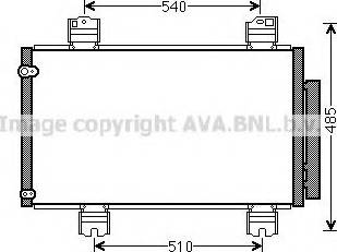 Prasco HD5236 - Kondensators, Gaisa kond. sistēma www.autospares.lv