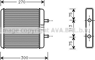 Prasco IV6048 - Siltummainis, Salona apsilde www.autospares.lv