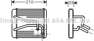 Prasco KA6049 - Siltummainis, Salona apsilde www.autospares.lv