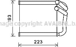 Prasco KA6270 - Siltummainis, Salona apsilde www.autospares.lv