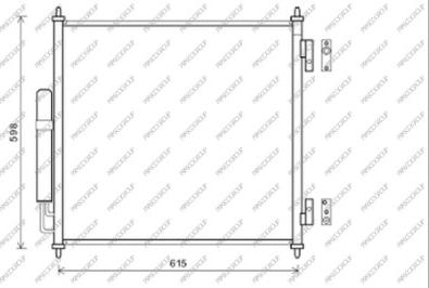 Prasco LR866C001 - Kondensators, Gaisa kond. sistēma www.autospares.lv