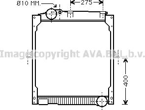 Prasco ME2111 - Radiators, Motora dzesēšanas sistēma www.autospares.lv