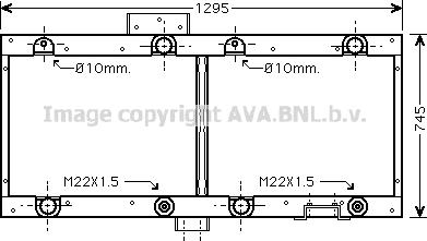 Prasco ME2228 - Radiators, Motora dzesēšanas sistēma www.autospares.lv