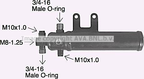 Prasco MED333 - Sausinātājs, Kondicionieris www.autospares.lv