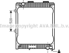 Prasco MN2074 - Radiators, Motora dzesēšanas sistēma www.autospares.lv