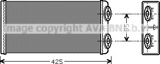 Prasco MNA6029 - Siltummainis, Salona apsilde www.autospares.lv