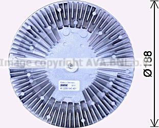 Prasco MNC068 - Sajūgs, Radiatora ventilators www.autospares.lv