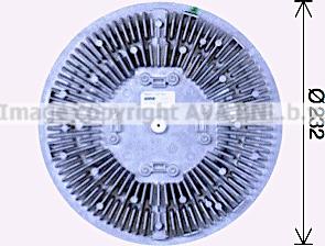 Prasco MNC077 - Sajūgs, Radiatora ventilators www.autospares.lv