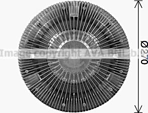 Prasco MNC129 - Sajūgs, Radiatora ventilators www.autospares.lv