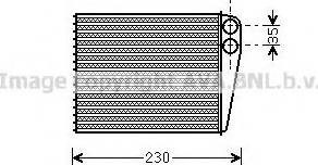 Prasco MS6465 - Siltummainis, Salona apsilde www.autospares.lv