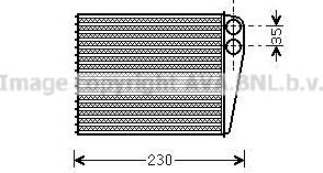 Prasco MSA6465 - Siltummainis, Salona apsilde www.autospares.lv