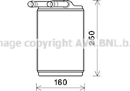 Prasco MSA6680 - Siltummainis, Salona apsilde www.autospares.lv