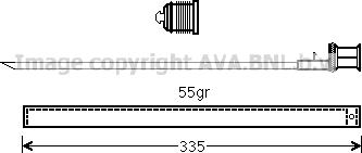 Prasco MSD601 - Sausinātājs, Kondicionieris www.autospares.lv