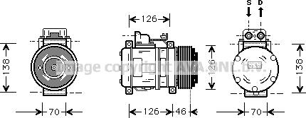 Prasco MSK097 - Kompresors, Gaisa kond. sistēma www.autospares.lv