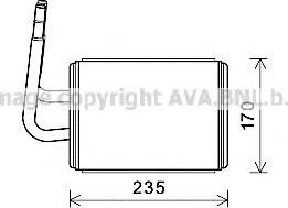 Prasco MZ6268 - Siltummainis, Salona apsilde www.autospares.lv