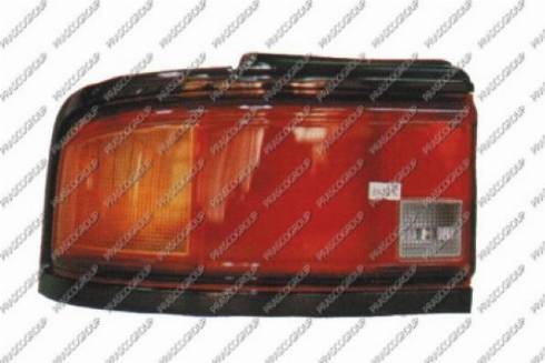 Prasco MZ0114053 - Aizmugurējais lukturis www.autospares.lv