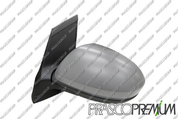 Prasco MZ3097214P - Ārējais atpakaļskata spogulis www.autospares.lv