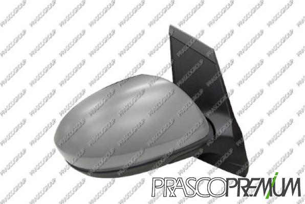 Prasco MZ3097213P - Ārējais atpakaļskata spogulis www.autospares.lv