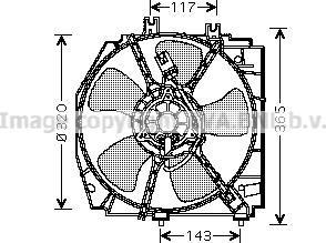 Prasco MZ7521 - Ventilators, Motora dzesēšanas sistēma www.autospares.lv