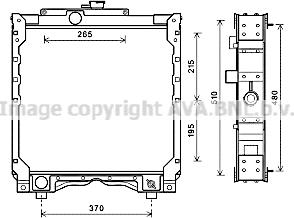 Prasco NH2031 - Radiators, Motora dzesēšanas sistēma www.autospares.lv