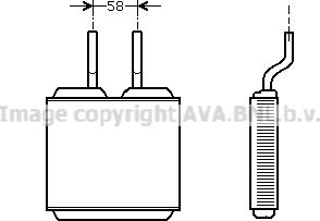 Prasco OL6197 - Siltummainis, Salona apsilde www.autospares.lv