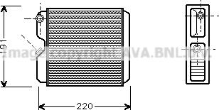 Prasco OL6240 - Siltummainis, Salona apsilde www.autospares.lv