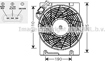 Prasco OL7508 - Ventilators, Motora dzesēšanas sistēma www.autospares.lv