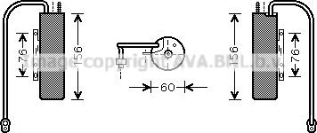 Prasco OLD458 - Sausinātājs, Kondicionieris www.autospares.lv