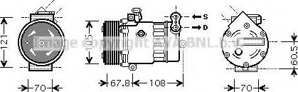 Prasco OLK477 - Kompresors, Gaisa kond. sistēma www.autospares.lv