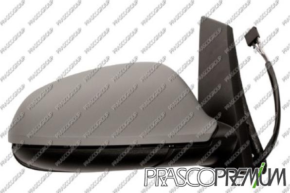 Prasco OP4167323P - Ārējais atpakaļskata spogulis www.autospares.lv