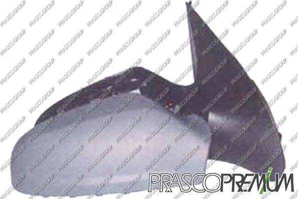 Prasco OP4107123P - Ārējais atpakaļskata spogulis www.autospares.lv