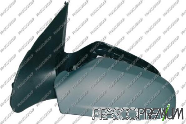 Prasco OP4107324P - Ārējais atpakaļskata spogulis www.autospares.lv