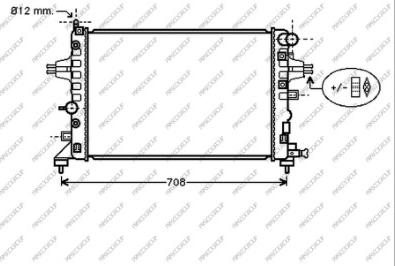 Prasco OP410R001 - Radiators, Motora dzesēšanas sistēma www.autospares.lv