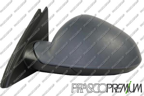 Prasco OP0607304P - Ārējais atpakaļskata spogulis www.autospares.lv