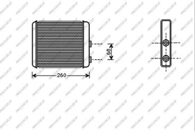 Prasco OP017H002 - Siltummainis, Salona apsilde www.autospares.lv