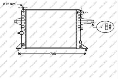 Prasco OP017R013 - Radiators, Motora dzesēšanas sistēma www.autospares.lv