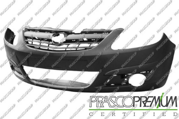 Prasco OP0341001 - Bampers www.autospares.lv