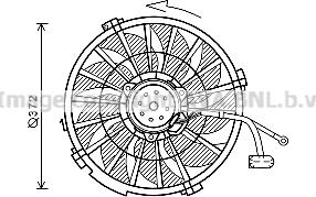 Prasco PE7555 - Ventilators, Motora dzesēšanas sistēma www.autospares.lv