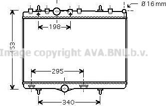 Prasco PEA2290 - Radiators, Motora dzesēšanas sistēma www.autospares.lv