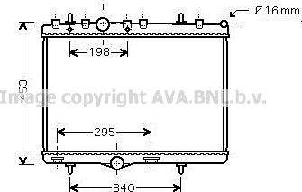 Prasco PEA2255 - Radiators, Motora dzesēšanas sistēma www.autospares.lv