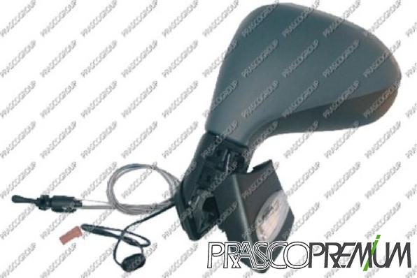 Prasco PG3207124P - Ārējais atpakaļskata spogulis www.autospares.lv