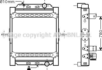 Prasco RE2073 - Radiators, Motora dzesēšanas sistēma www.autospares.lv