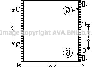 Prasco REA5075 - Kondensators, Gaisa kond. sistēma www.autospares.lv