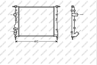 Prasco RN320R003 - Radiators, Motora dzesēšanas sistēma www.autospares.lv