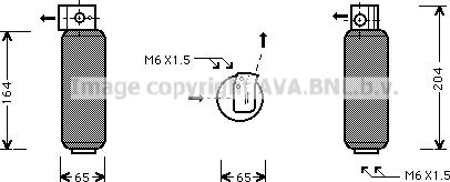 Prasco RTD252 - Sausinātājs, Kondicionieris www.autospares.lv