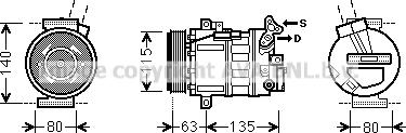 Prasco RTK485 - Kompresors, Gaisa kond. sistēma www.autospares.lv