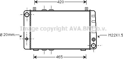 Prasco SA2002 - Radiators, Motora dzesēšanas sistēma www.autospares.lv