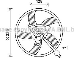 Prasco SA7024 - Ventilators, Motora dzesēšanas sistēma www.autospares.lv